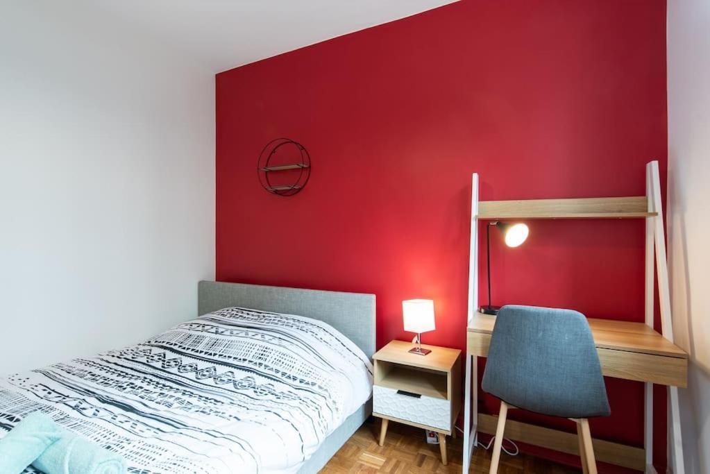 Appartement Renove Pour 6 Avec Parking Villeurbanne Exterior foto