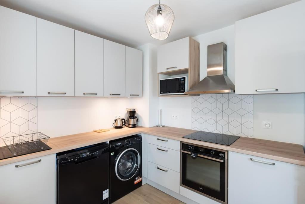 Appartement Renove Pour 6 Avec Parking Villeurbanne Exterior foto